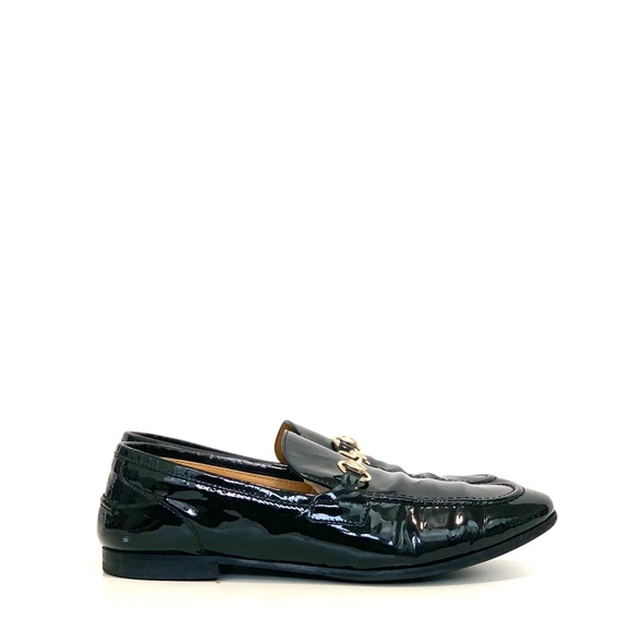 Gucci patent loafer size 37